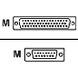 3COM 3C13678 10FT DB-50/DB-15  X.21 DTE CABLE