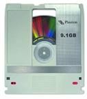 PLASMON  P9100W-5 9.1GB 4096B/S 5.25" MAGNETO OPTICAL WORM DISK 5PK