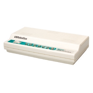 3COM US ROBOTICS 000839-01 28.8K SPORTSTER EXTERNAL FAX MODEM, V.34  (00083901) (0340)
