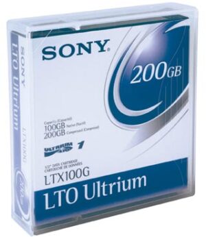 SONY LTX100G LTO ULTRIUM-1 100/200GB 609M DATA CARTRIDGE 1PK